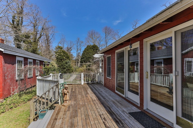 248 N Falmouth Hwy, North Falmouth, MA 02556 - view of deck