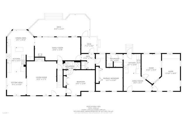 248 N Falmouth Hwy, North Falmouth, MA 02556 - floor plan