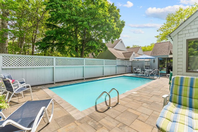 100 Mid-Iron Way Unit 7021, Mashpee, MA 02649 - view of pool featuring a lawn, fence, and a gate