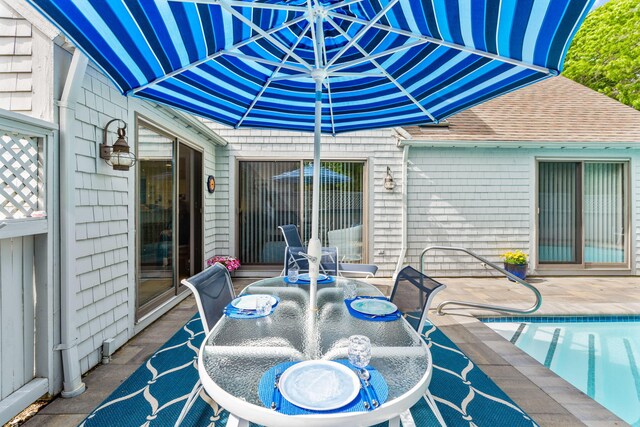 100 Mid-Iron Way Unit 7021, Mashpee, MA 02649 - view of patio featuring fence