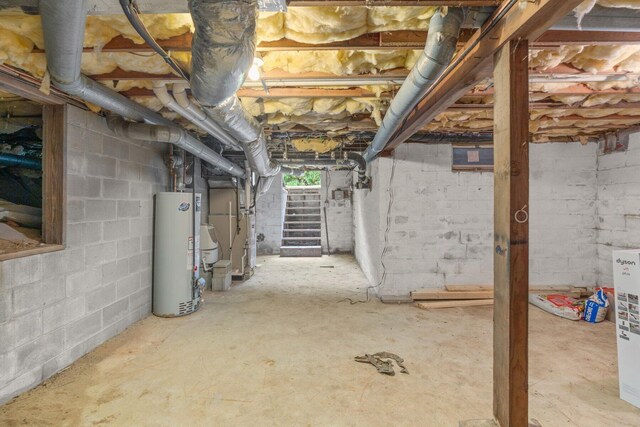 11 Joe Lincoln Rd, West Harwich, MA 02671 - basement with heating unit and water heater