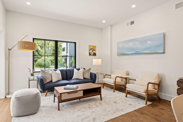 50 Nelson Ave Unit 4, Provincetown, MA 02657 - living area featuring wood finished floors and recessed lighting