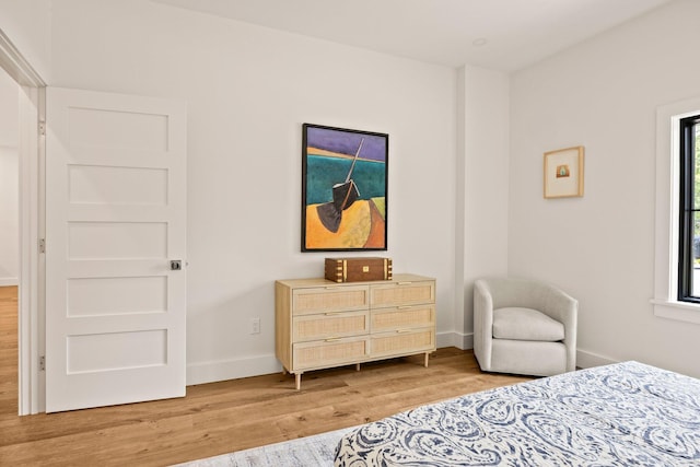50 Nelson Ave Unit 4, Provincetown, MA 02657 - bedroom with light wood-style floors and baseboards