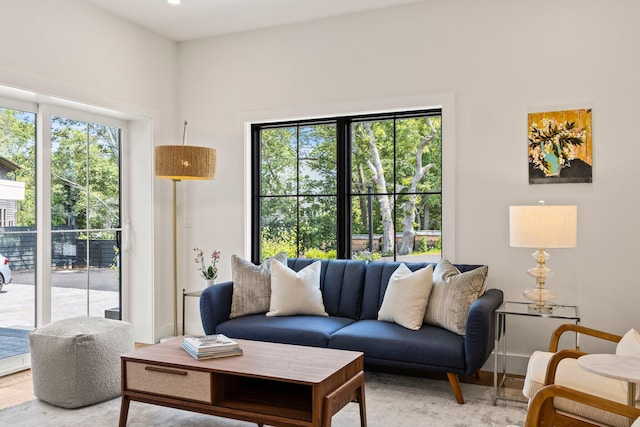 50 Nelson Ave Unit 4, Provincetown, MA 02657 - living area with plenty of natural light and light wood-type flooring