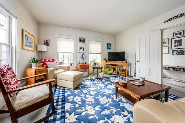 view of living room