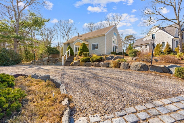 view of property exterior