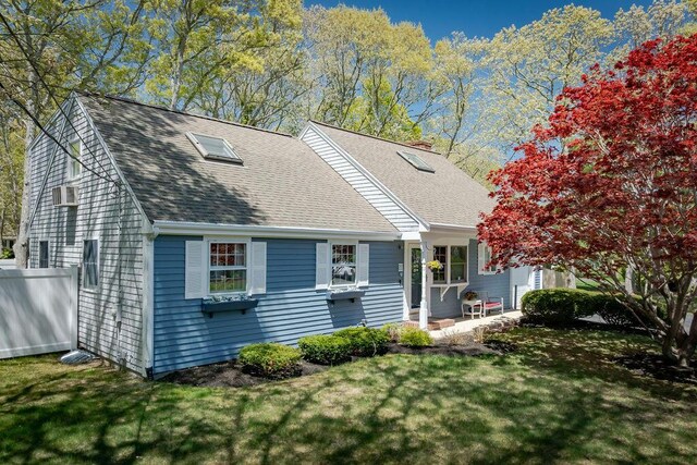 37 Old Salem Way, Osterville, MA 02655 - view of front of house with roof with shingles and cooling unit