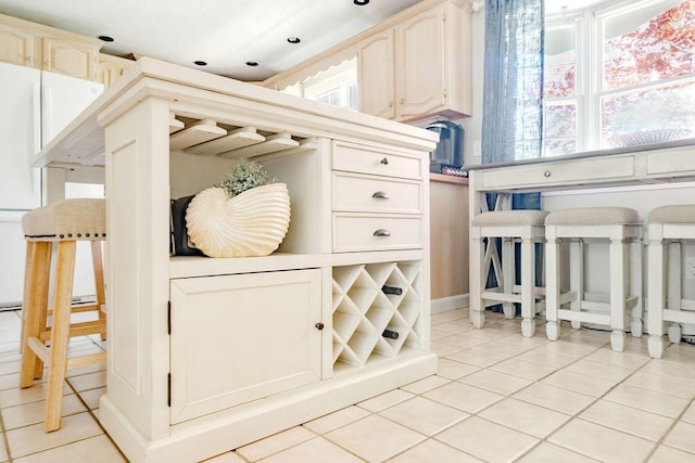 37 Old Salem Way, Osterville, MA 02655 - bar with light tile patterned floors