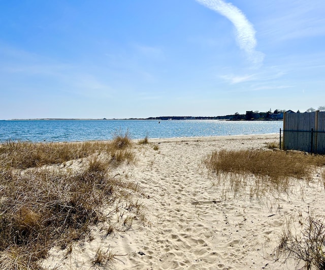 18 Russo Rd, West Yarmouth, MA 02673 - view of water feature featuring fence