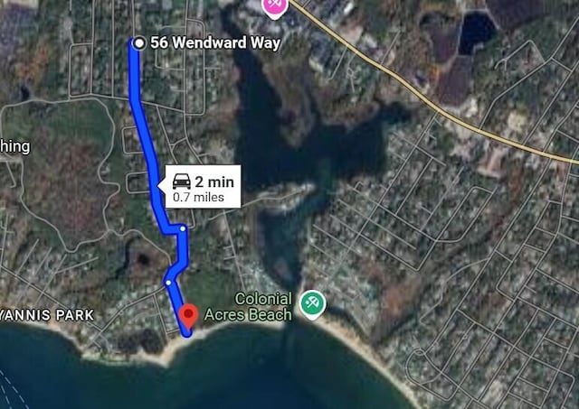 56 Wendward Way W, Yarmouth, MA 02673 - map of property location