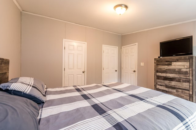 248 Mattapoisett Rd, Acushnet, MA 02743 - bedroom with ornamental molding