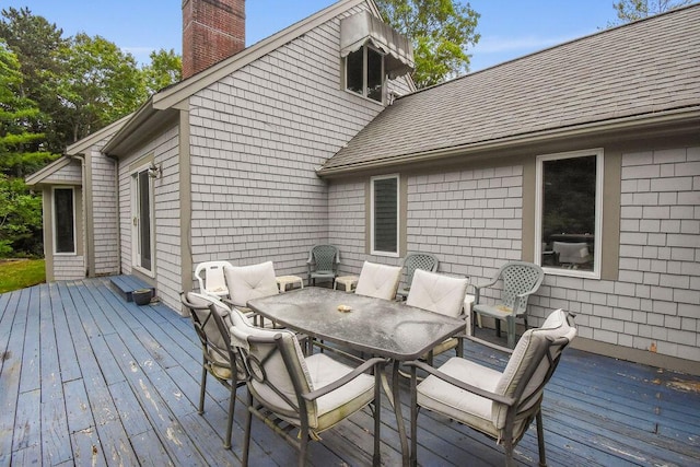 24 Indigo Ln, Osterville, MA 02655 - deck featuring outdoor dining space