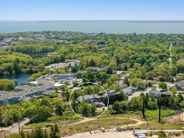 354 Gifford St Unit 1, Falmouth, MA 02540 - drone / aerial view of a large body of water