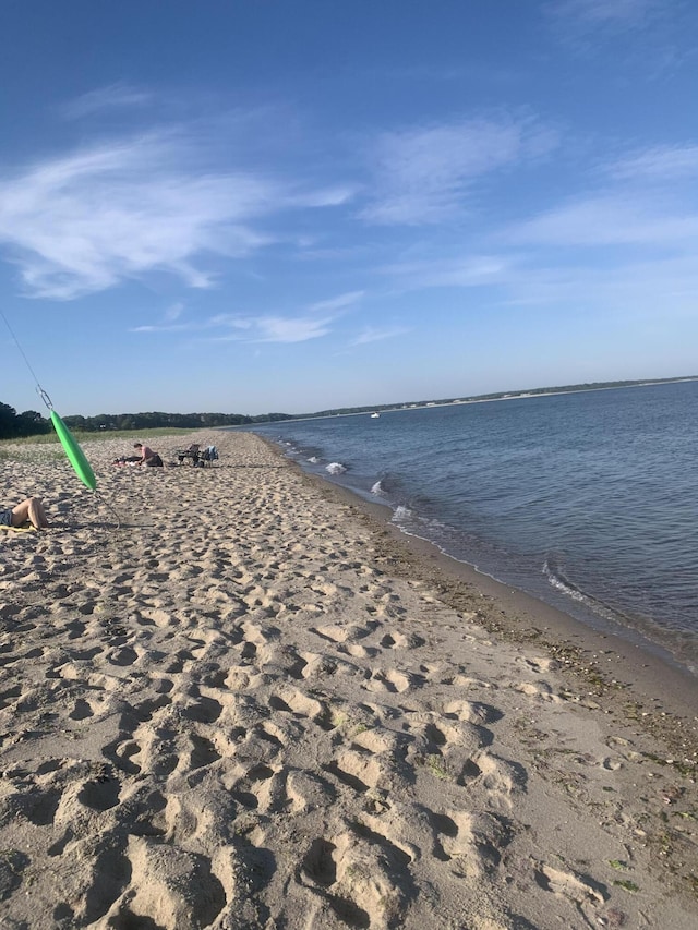 water view with a beach view