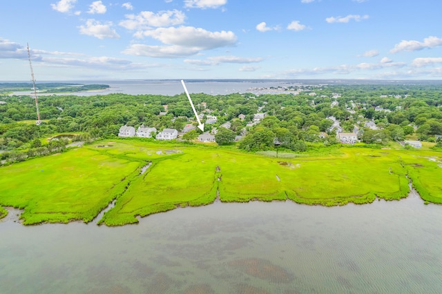 16 Gulls Cove Rd, West Yarmouth, MA 02673 - drone / aerial view of a large body of water