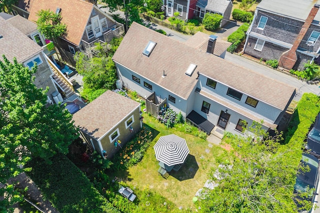 7 Anthony St, Provincetown, MA 02657 - aerial perspective of suburban area