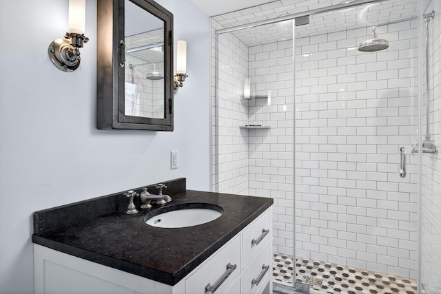 7 Anthony St, Provincetown, MA 02657 - full bath featuring a stall shower and vanity