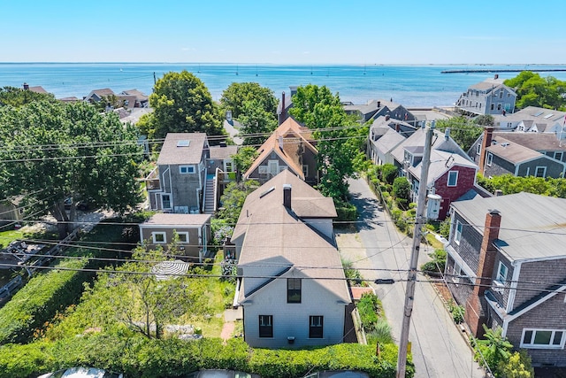 7 Anthony St, Provincetown, MA 02657 - aerial perspective of suburban area with a large body of water