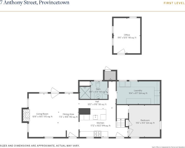 7 Anthony St, Provincetown, MA 02657 - view of room layout