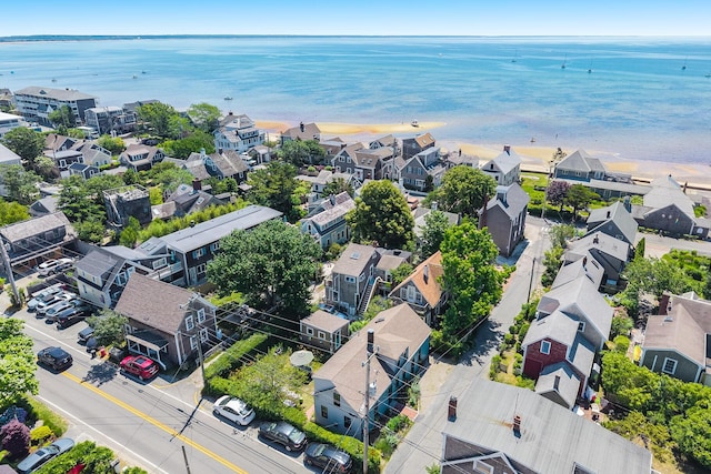 7 Anthony St, Provincetown, MA 02657 - aerial view of residential area with a nearby body of water