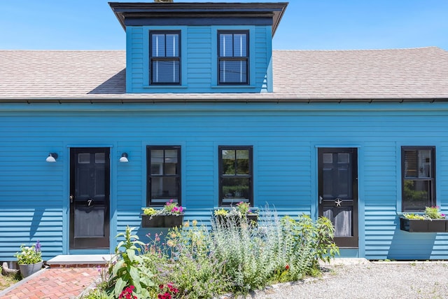 7 Anthony St, Provincetown, MA 02657 - view of front of house with roof with shingles