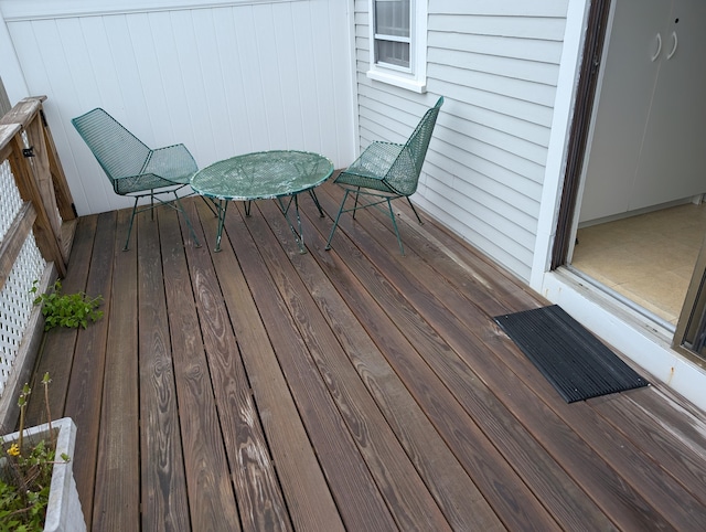 view of deck