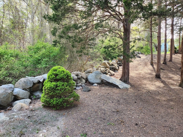83 Colonial Way W, Falmouth, MA 02540 - view of yard featuring a view of trees