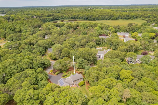 2 Julie Ln, Cotuit, MA 02635 - bird's eye view of a heavily wooded area