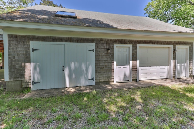 231 Crowell Rd, Chatham, MA 02633 - view of garage