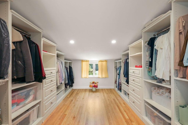 45 Green Pond Rd, East Falmouth, MA 02536 - spacious closet with light wood finished floors