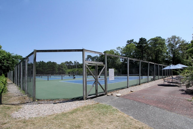 232 Eaton Ln, Brewster, MA 02631 - view of tennis court