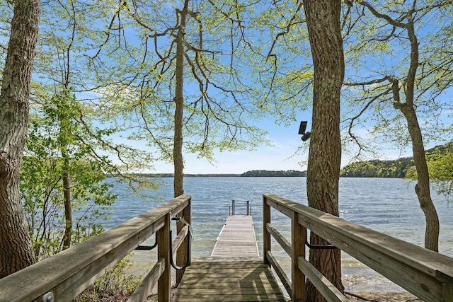 38 Captain Baker Rd, Brewster, MA 02631 - dock area with a water view