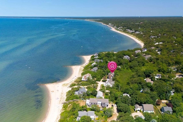 63 Swift Ln, Brewster, MA 02631 - aerial view of property and surrounding area with a large body of water