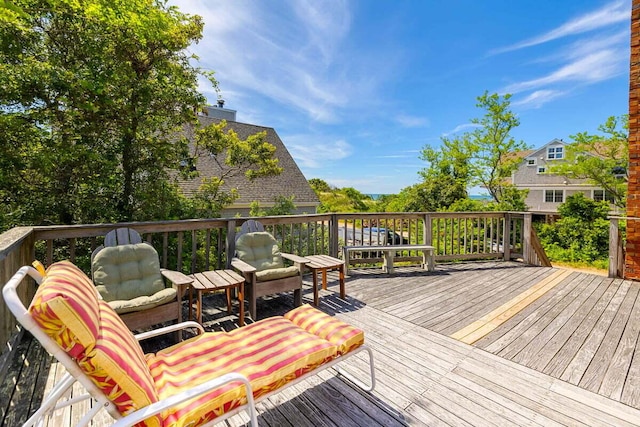 63 Swift Ln, Brewster, MA 02631 - view of wooden deck