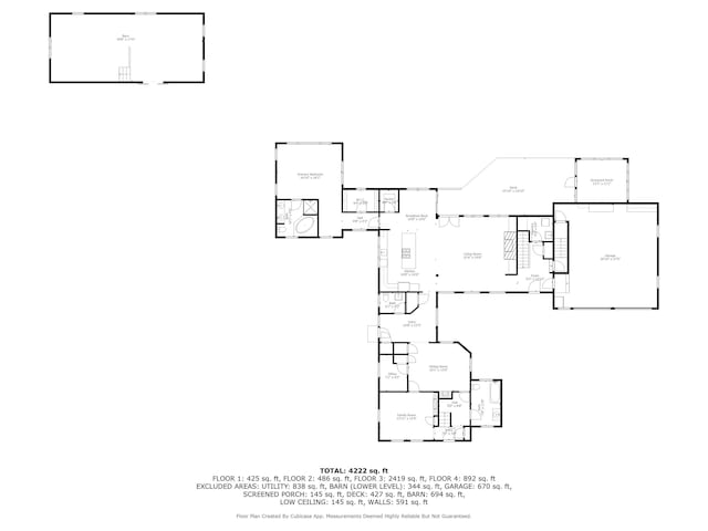 350 Plum St, West Barnstable, MA 02668 - view of floor plan / room layout