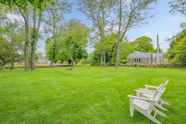 350 Plum St, West Barnstable, MA 02668 - view of green lawn