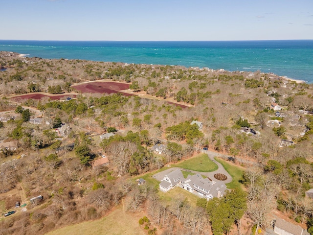 5 Jakes Ln, Brewster, MA 02631 - bird's eye view featuring a water view
