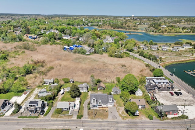 14 Kendrick Ave, Wellfleet, MA 02667 - aerial view of residential area featuring a nearby body of water