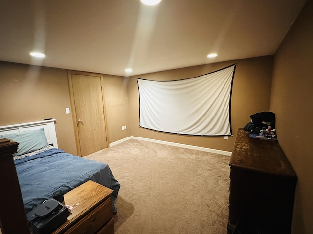 96 Machester Ave, Oak Bluffs, MA 02557 - carpeted bedroom with baseboards and recessed lighting