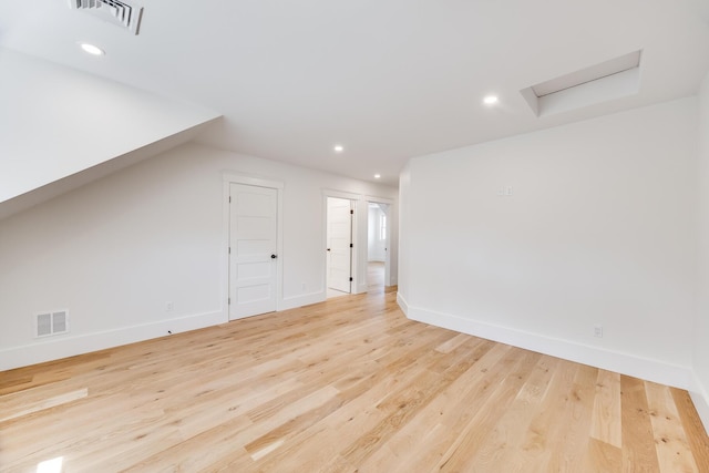 213 N Falmouth Hwy Unit 5B, North Falmouth, MA 02556 - bonus room featuring attic access, visible vents, and wood finished floors