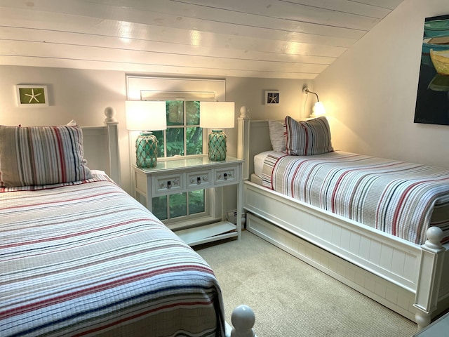 40 Brant Rock Rd, Mashpee, MA 02649 - carpeted bedroom featuring wooden ceiling