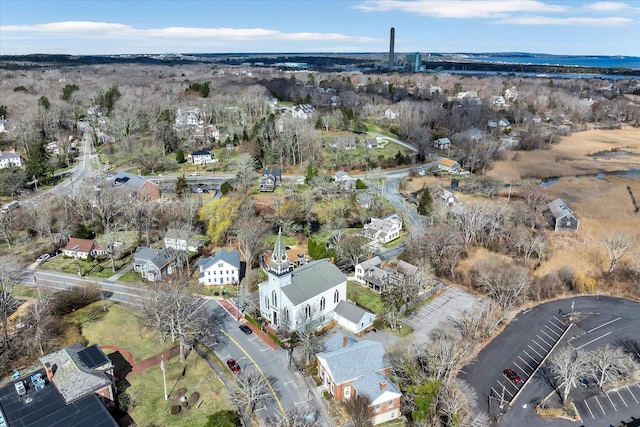 143 Main St, Sandwich, MA 02563 - birds eye view of property with a residential view