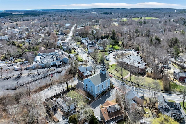143 Main St, Sandwich, MA 02563 - birds eye view of property with a residential view