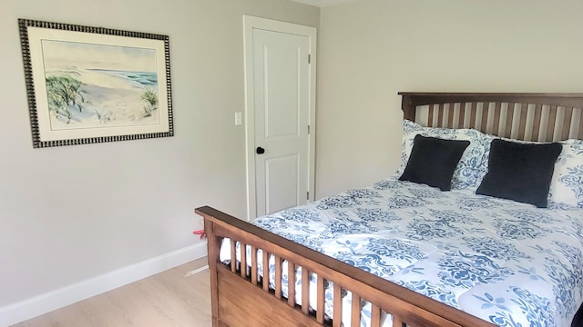 2-A Bodfish Ave, Sandwich, MA 02563 - bedroom featuring baseboards and light wood-style floors
