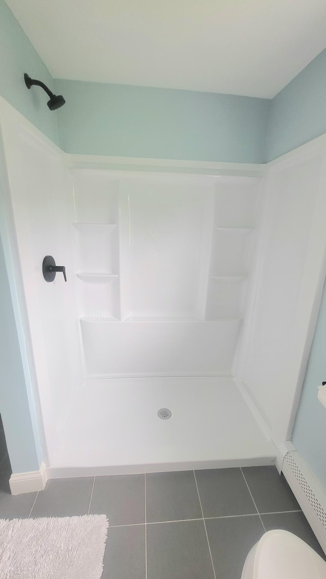 2-A Bodfish Ave, Sandwich, MA 02563 - full bathroom with tile patterned flooring and a shower