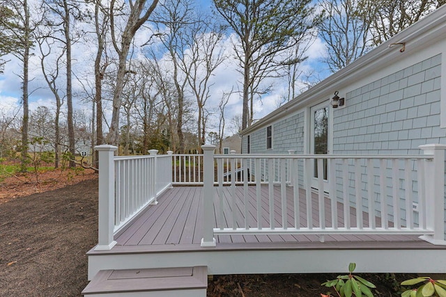 view of deck