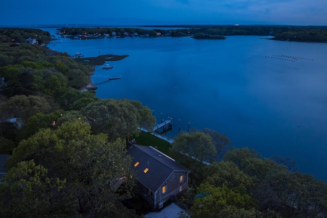 30 Overland Rd, Mashpee, MA 02649 - drone / aerial view of a nearby body of water