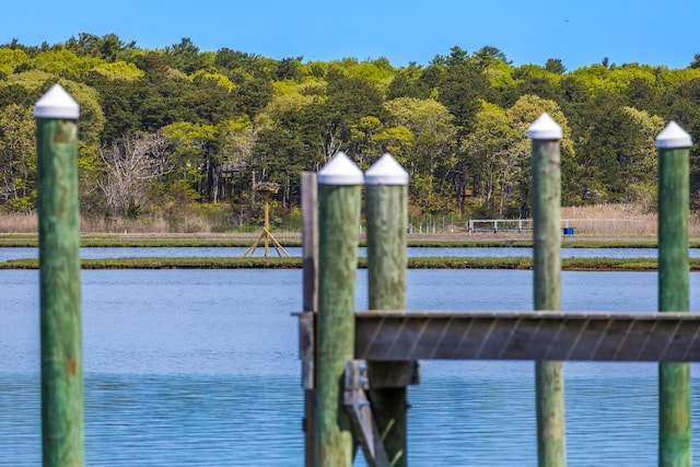 30 Overland Rd, Mashpee, MA 02649 - dock featuring a water view