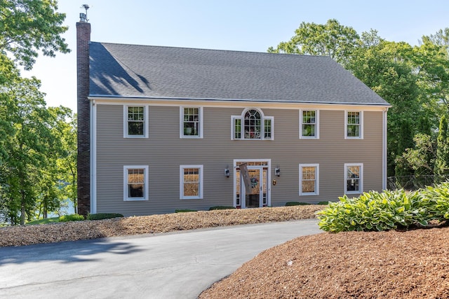 view of colonial house