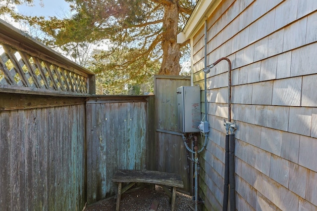 view of side of property